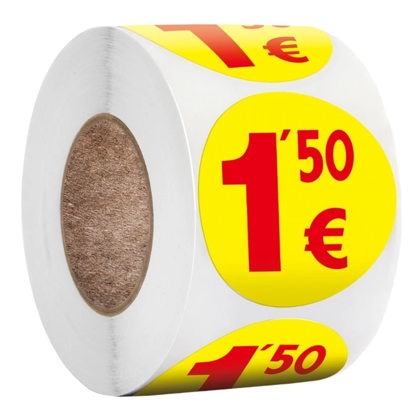 4 rotoli da 500 pezzi di adesivi per prezzi di vendita garage per etichette