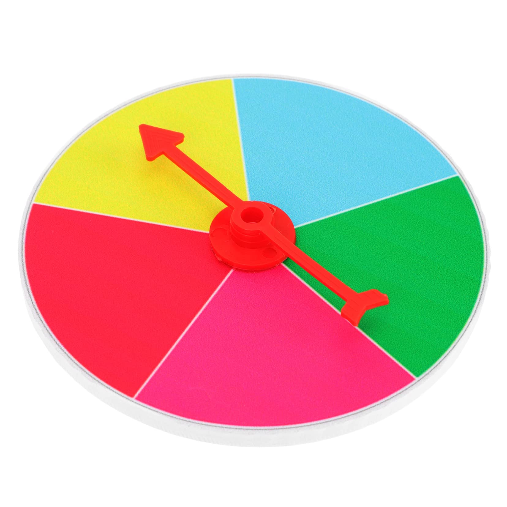 NAMOARLY 1Pc Wall Hanging Prize Wheel Rotary Game Prop for Teaching Activities Fun Party Wheel Easy to Carry for Carnivals Offices and Games