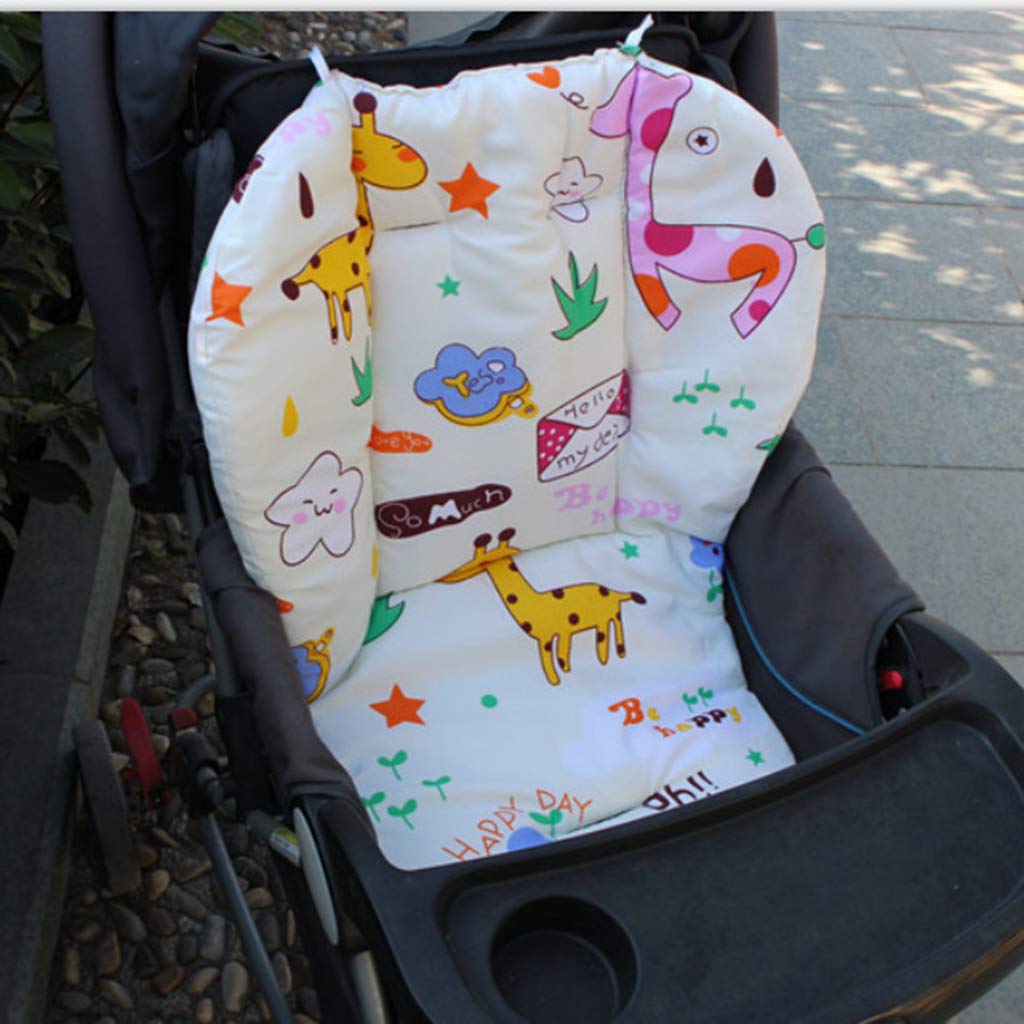 Baby Stroller High Chair Seat Cushion Liner Mat Pad Cover Protector Giraffe| Baby|Strollers & Accessories|Stroller Accessories|Seat Liners-picture-11