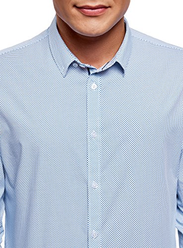 Oodji Ultra Uomo Camicia Slim Fit in Stampa