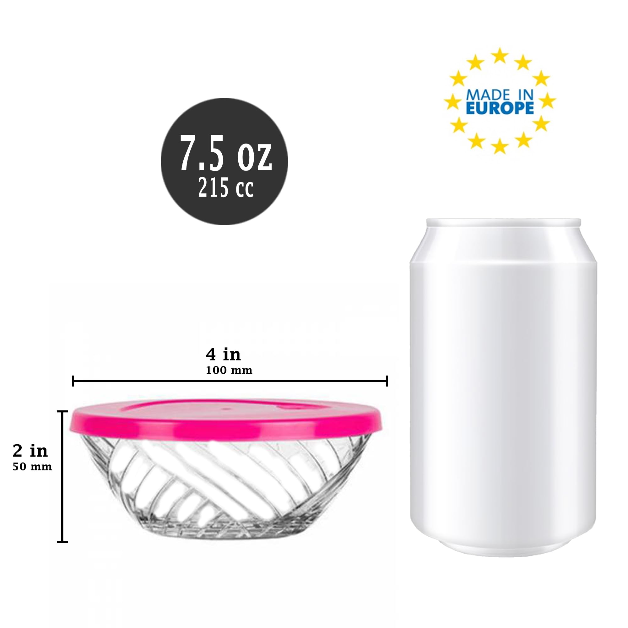 Lav, Elis 6'Lı Saklama Kabı, Elis, LV-ELS242 PK0001F3 adet, Şeffaf