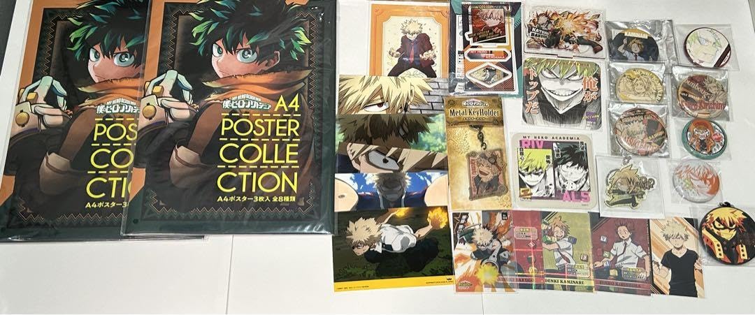 Amazon.co.jp: 爆豪勝己 かっちゃん ポスター カード アクスタ 缶 