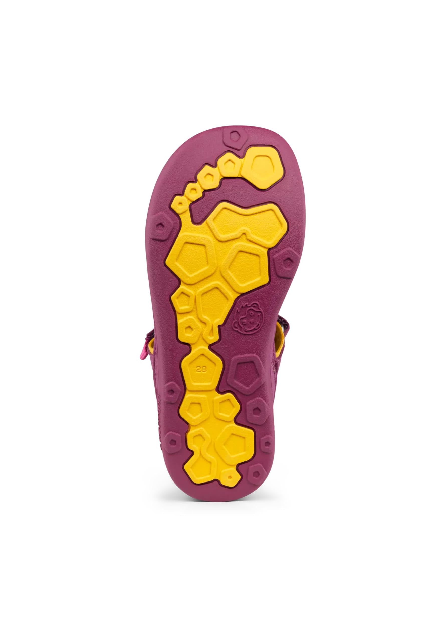 Affenzahn Sandalo Vegano Breezy con Chiusura in Strappo Puntale Antiscivolo Flessibile ventilata Leggera per L'Estate, Taglia 21-32