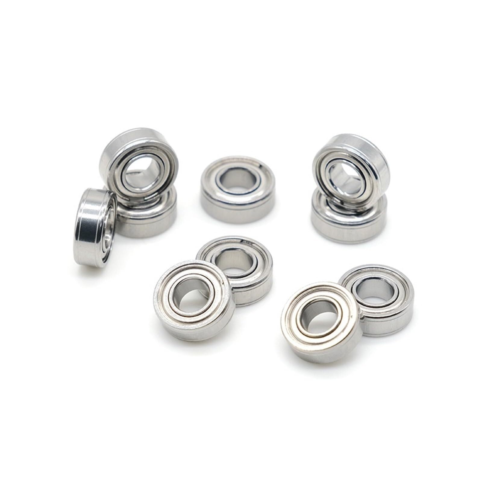 Namiar, 10 sztuk SMR115ZZ łożyska kołowrotka wędkarskiego 5x11x4mm ze stali nierdzewnej ABEC7 szczęście