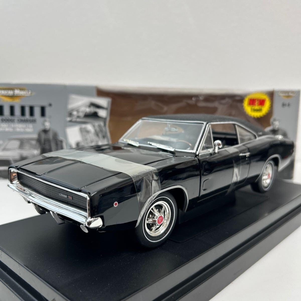 Amazon | AMERICAN MUSCLE 1/18 BULLITT 1968 Dodge Charger