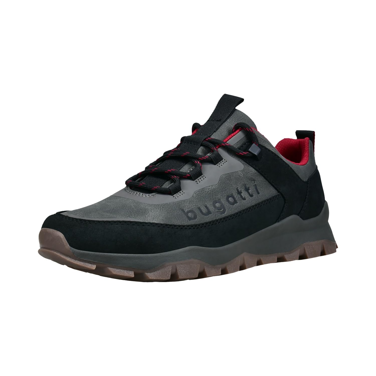 bugatti Men's Trainers, 323-A0B01, Dark Grey/Black, 43, Dark Grey Black, 9 UK