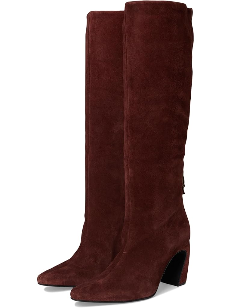 Burgundy Free People Date Night Tall Boots