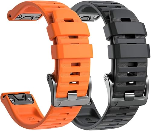 NotoCity Compatible con Fenix 6 Pro Band 0.866 in Easy Fit para Fenix 5Fenix 5 PlusFenix 6Fenix 6 ProForerunner 935Forerunner 945Approach S60Quatix 5