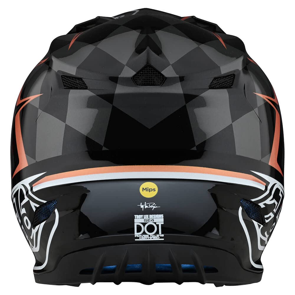 Casco Da Moto SE4 POLYACRYLITE RACE SHOP In Policarbonato Con Tecnologia Mips E 16 Prese Daria P180489