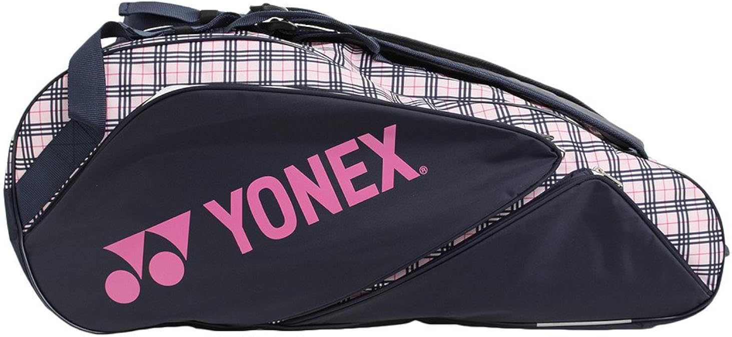 Amazon ヨネックス Yonex ラケットバッグ6 リュック付 テニス6本用 Bag1632rp 675 ネイビー ピンク テニス ラケットバッグ ラケットトート
