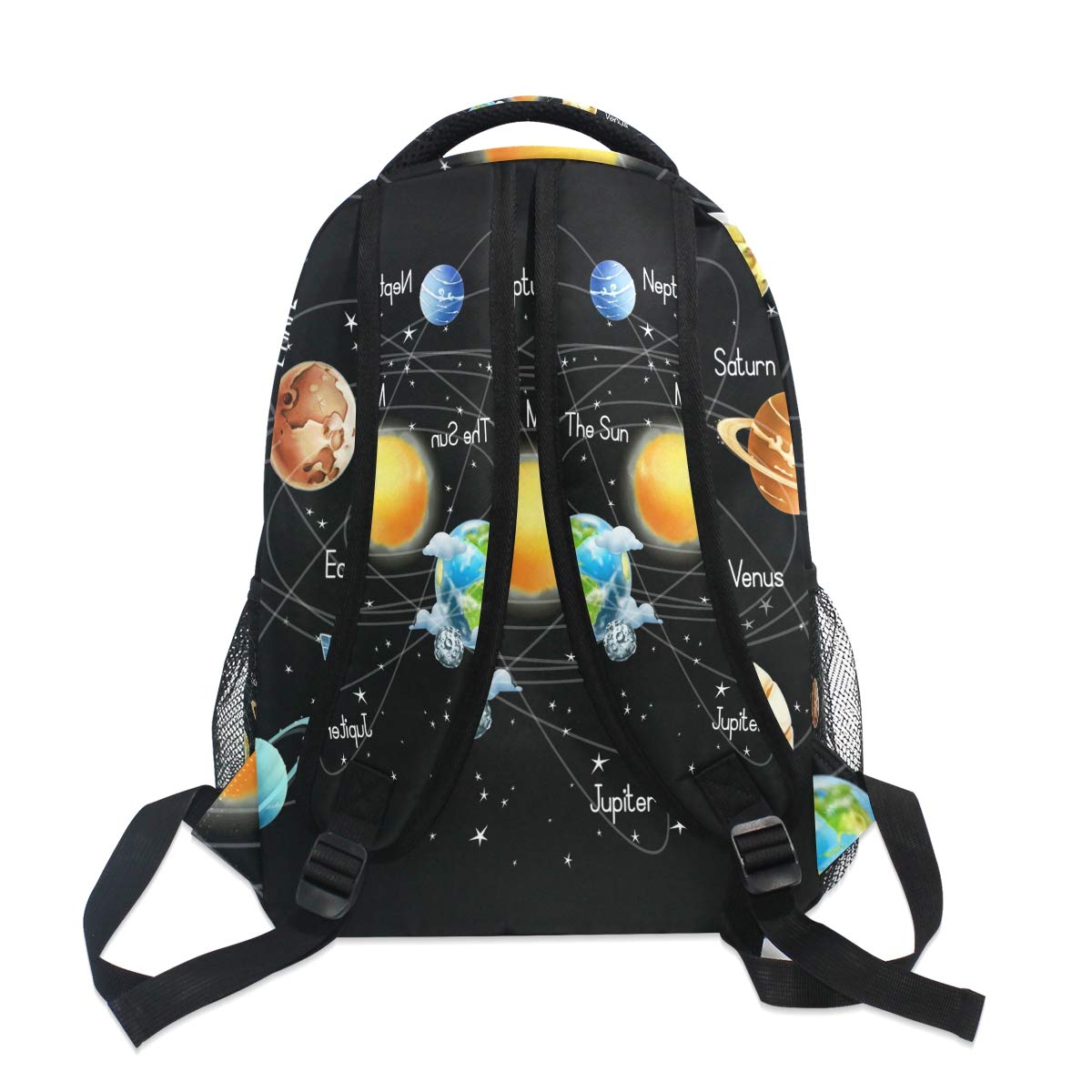 Sac à Dos d'école de système Solaire pour garçons, Filles, Sac de Voyage pour Enfants, Cartable