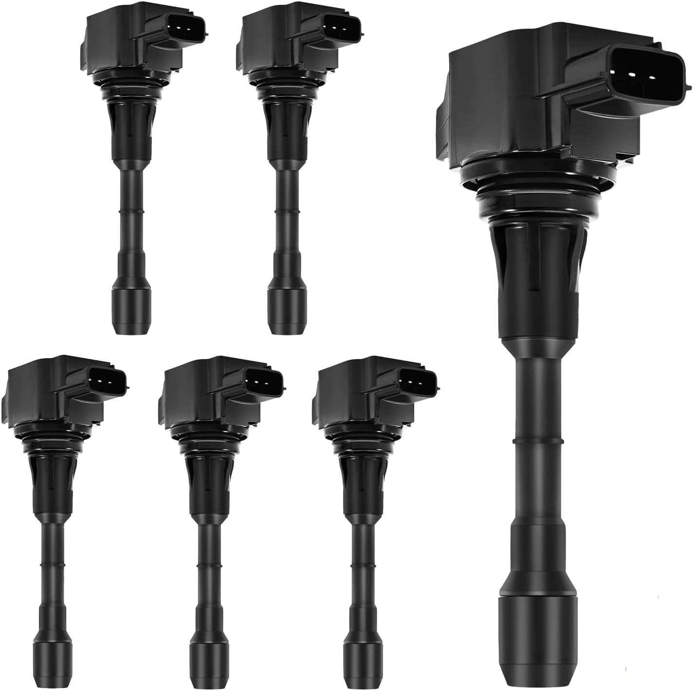 Yikesai Ignition Coil Pack Compatible with 3.5L V6-2007-2020 Nissan Maxima, Murano, Altima, Pathfinder, Quest, Infiniti Q50, QX60, FX35 - Replaces UF550, Set of 6