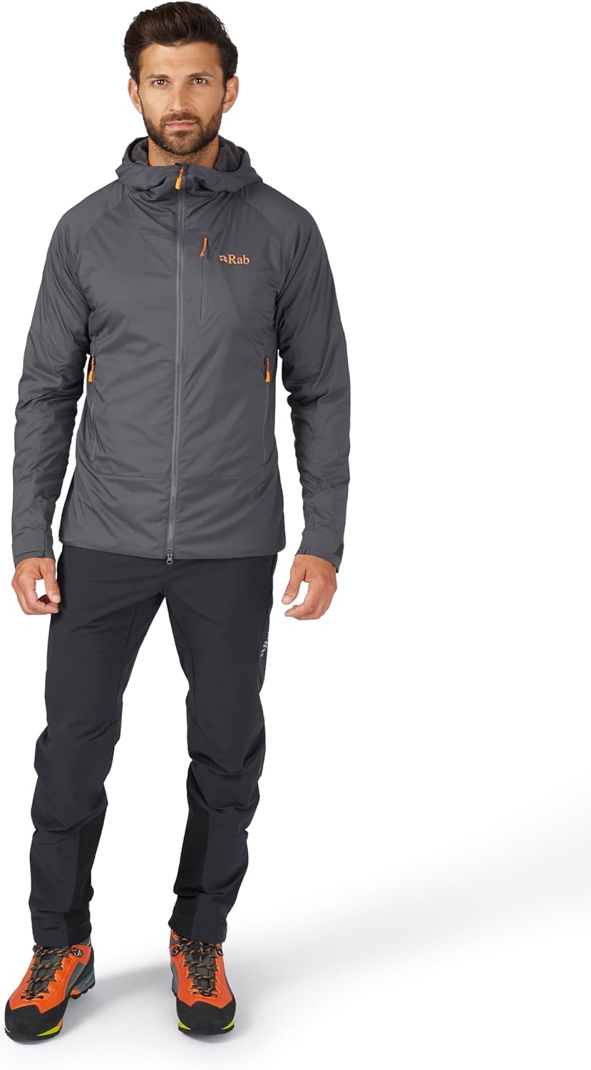 Rab Men's VR Summit Softshell Jacket Lightweight Breathable Coat for Skiing & Climbing