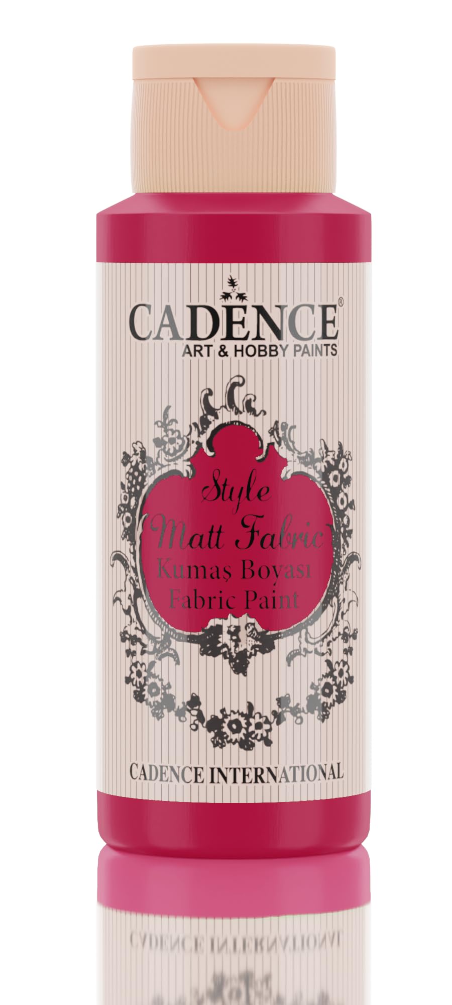 Cadence Crimson Red 59 Ml Style Matt Fabric Paint