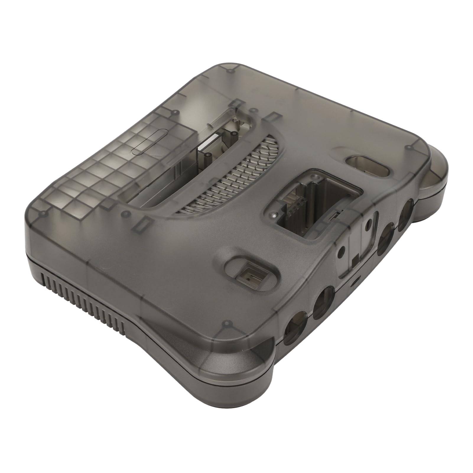 POENVFPO Console per videogiochi retrò, accessori robusti e durevoli, custodia per console traslucida per N64, protezione unica ed estetica per giocatori fai da te e collezionisti di videogiochi