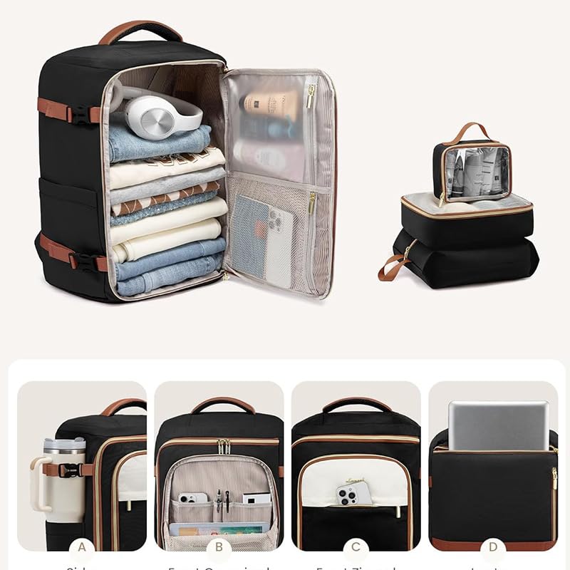 Ladies' travel backpack, 36-55liters, travel backpack3