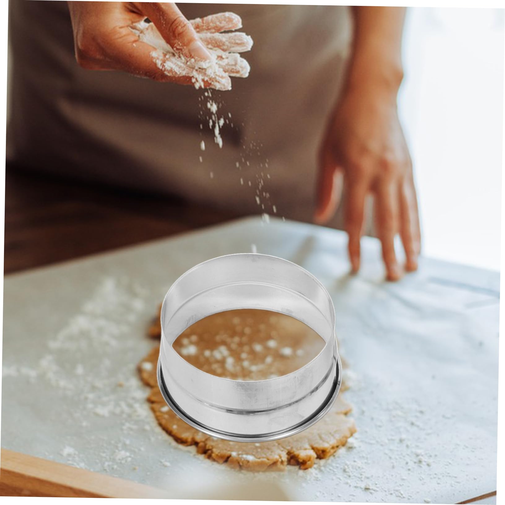 12 Piezas Moldes Inoxidable para Tartas Anillos para Pasteles y Mousse para Postres y Repostería de Usar y Almacenar Diseño Resistente y Duradero