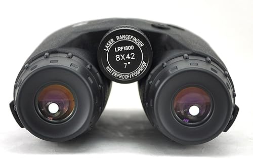 Miniatura 8 de Binoculares 8x42 binoculares para telémetro láser binoculares alcance 5,905.5 ft distancia telescopio observación pájaro