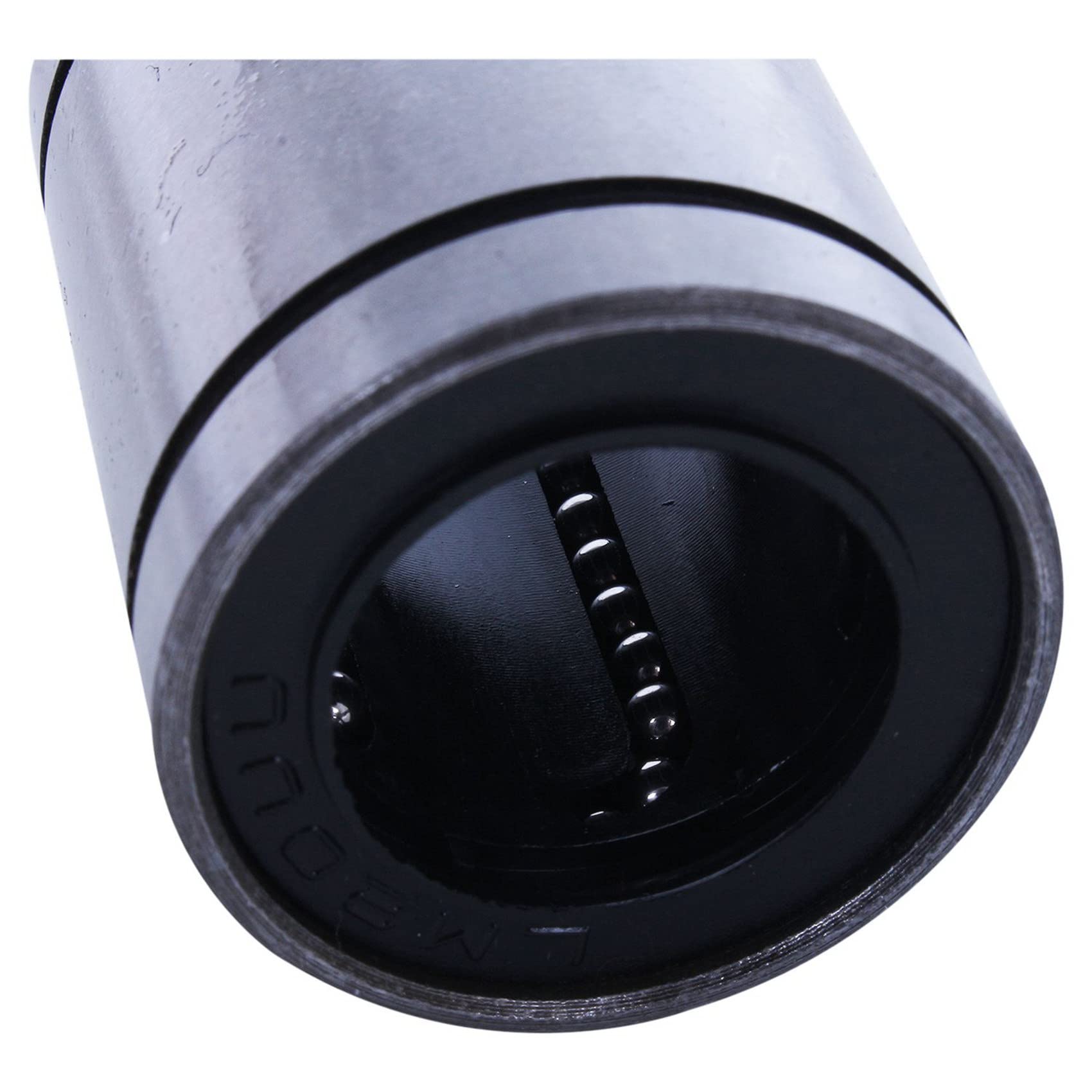 20X Lm20Uu 20mm Intérieur Dia Mouvement Linéaire À Billes Roulement Roulement Bague Argent