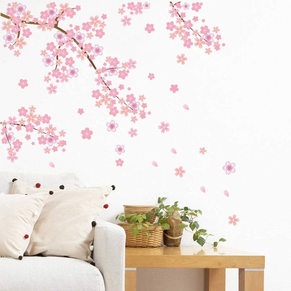 YAABC Pink plums - home decor wall attached to the wall