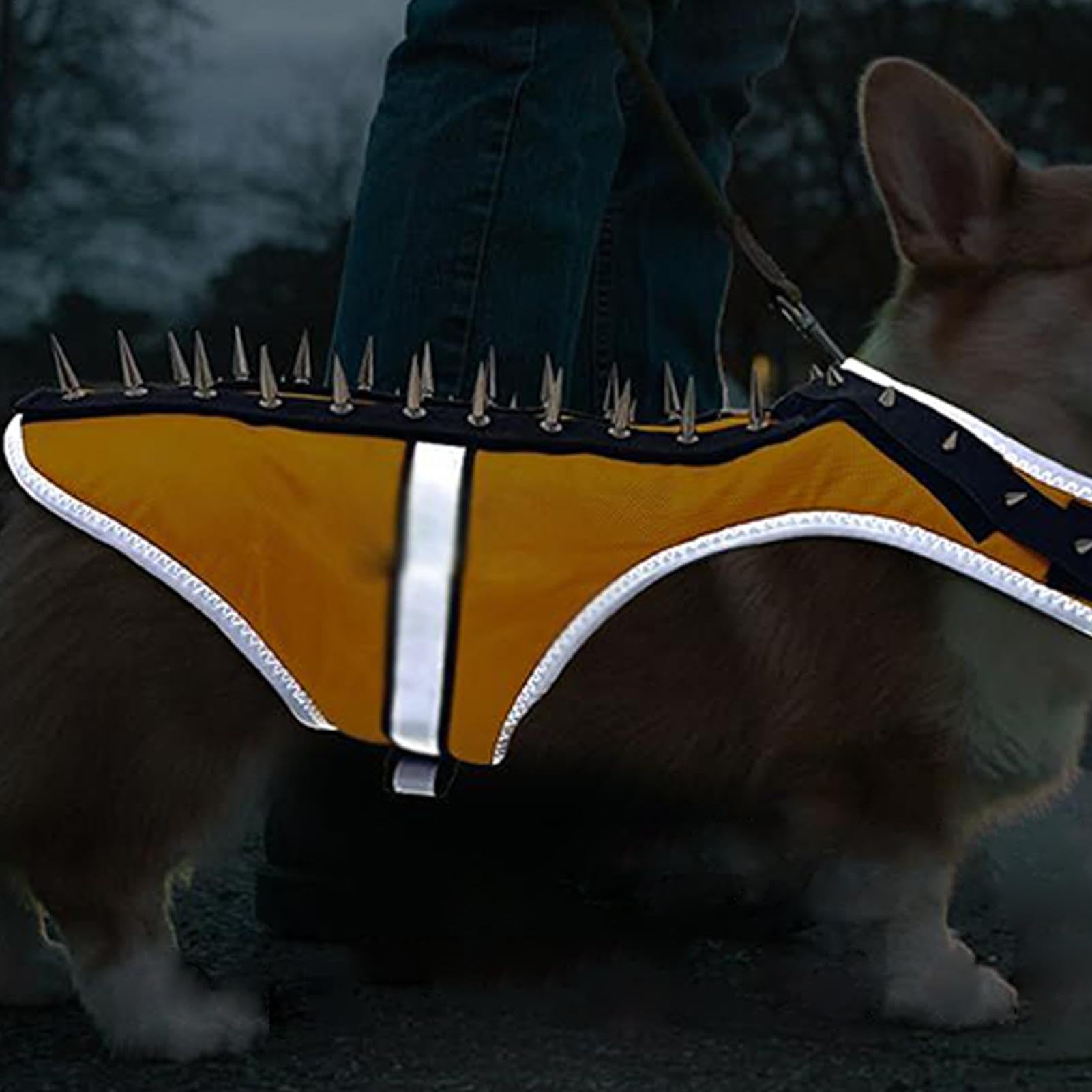 Chaleco Coyote Arnés Ajustable | Arnés De Protección Reflectante Para Cachorros Protección Contra Ataques De Rapaces Y Animales En Paseos Nocturnos Y Caza