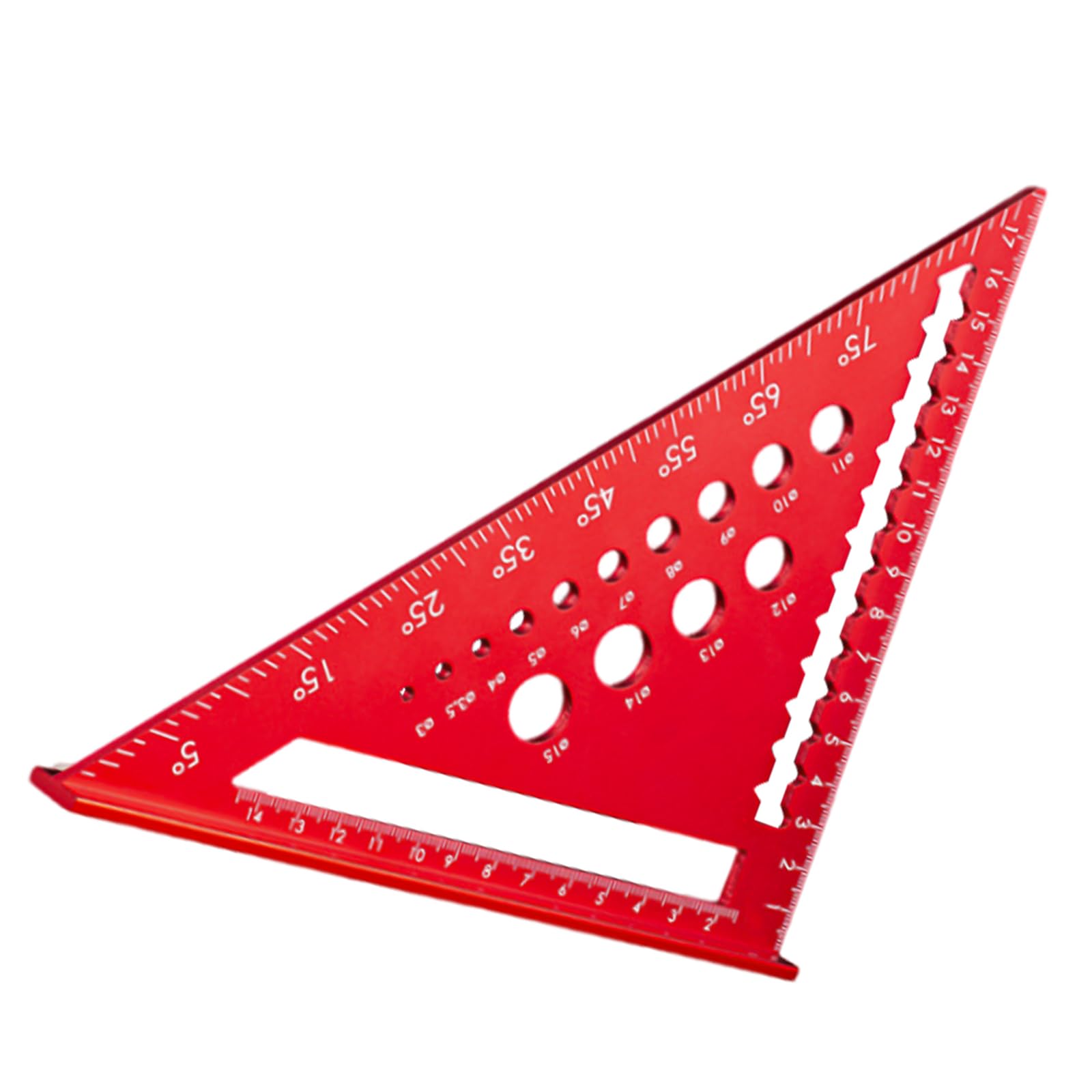 Kalttoy 7 Inch Square Tool Combination Square 4.5/7 / 12Inch Triangles Ruler Adjustable Angles Ruler Woodworking Triangles
