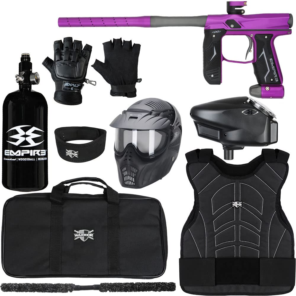 Action Village Empire Axe 2.0 Protector Level 3 Paintball Gun Package Kit