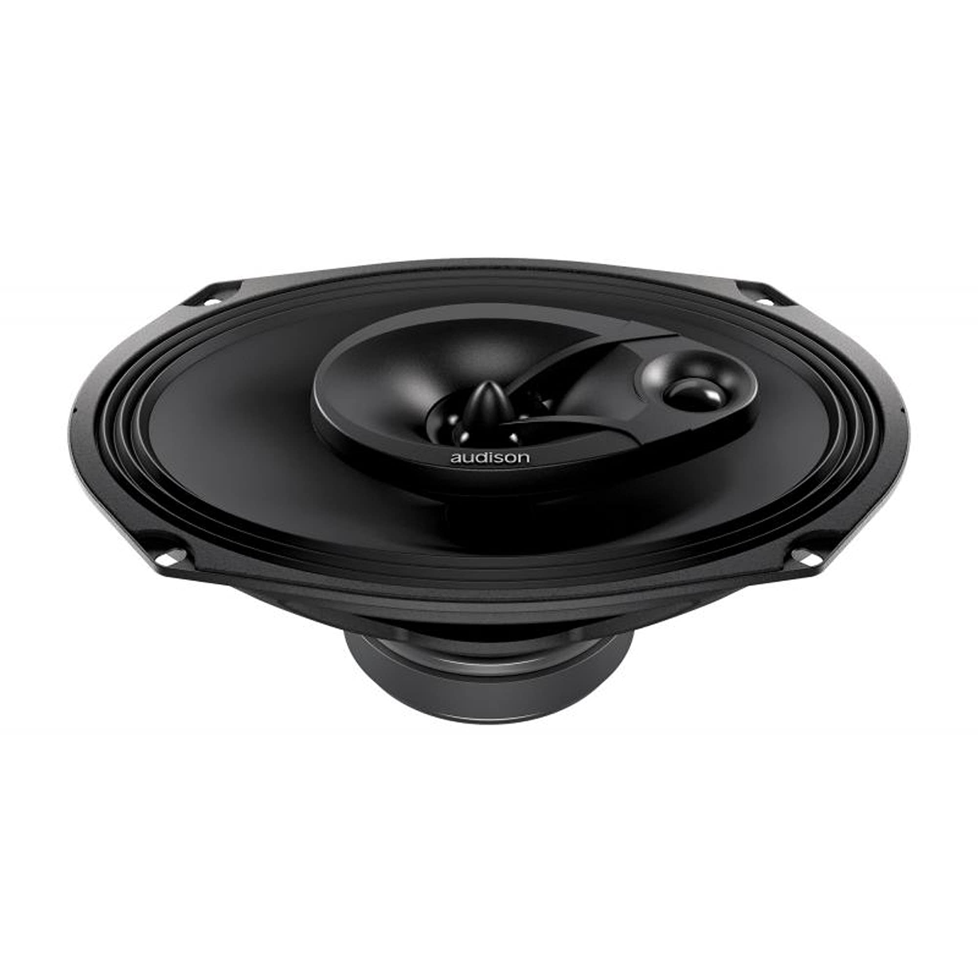 Audison APX 690 coppia coassiali 3 vie 6x9", 300W | tweeter 40mm, 100W RMS, 4 Ohm, 96 dB, 40-23000 Hz, profondità 81mm