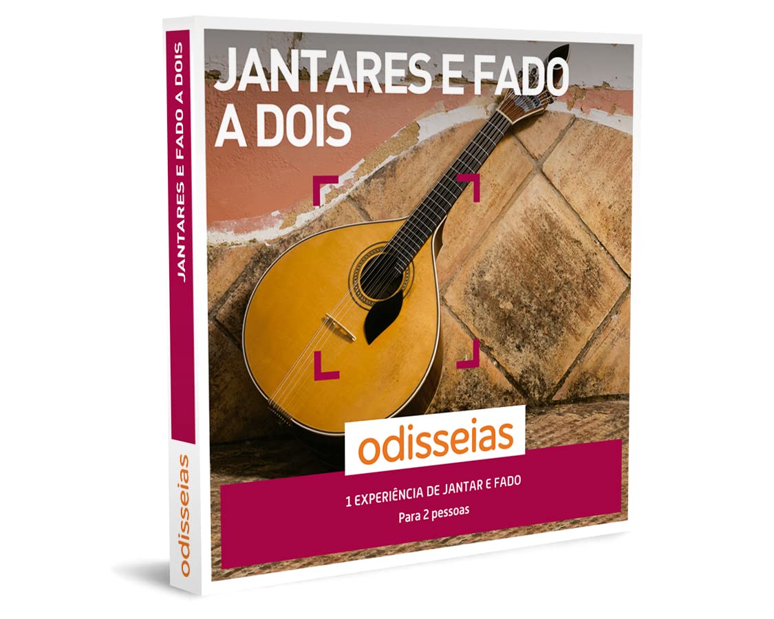 Odisseias Caja Regalo - Cenas y Fado para Dos | Experiencia gourmet para 2 personas