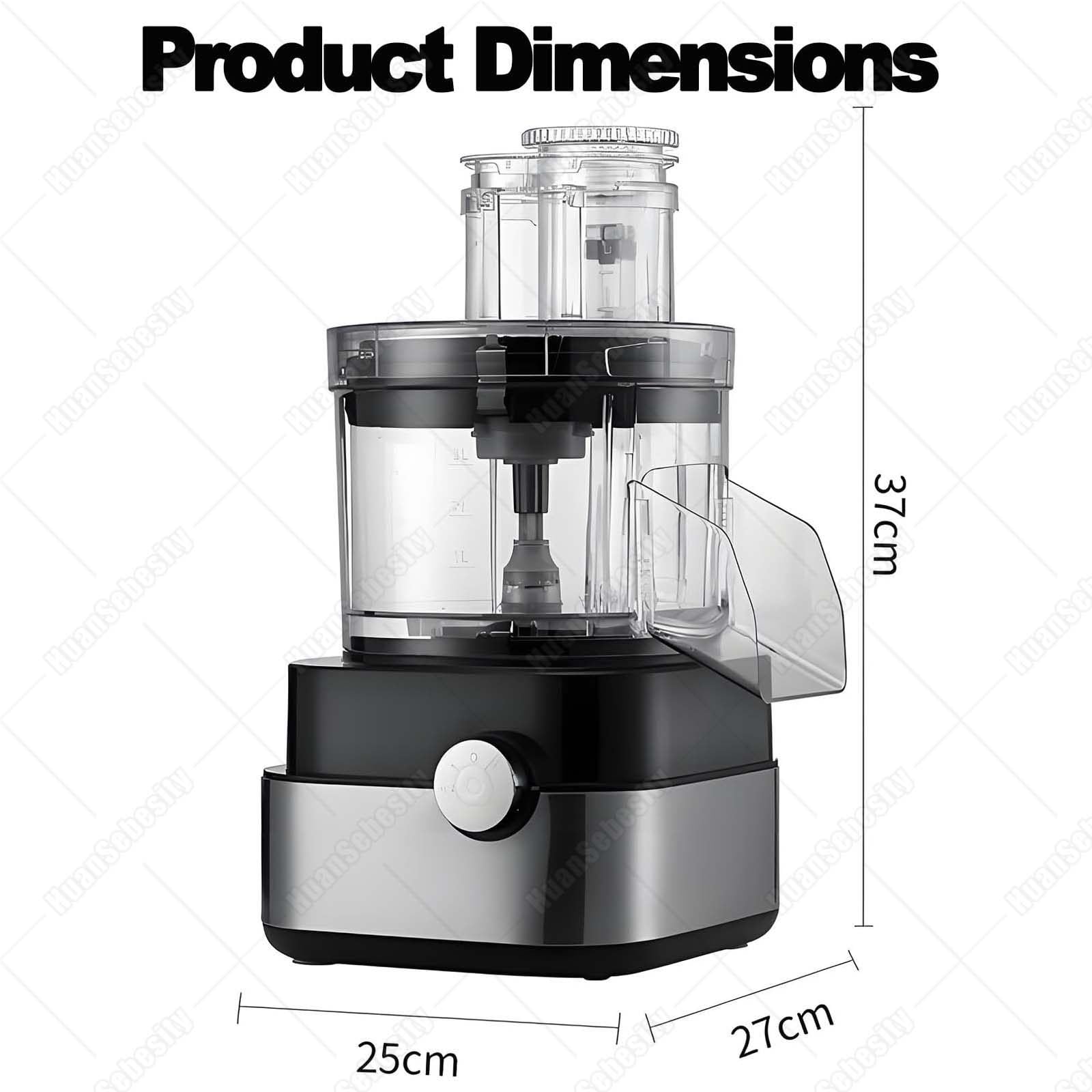 Cortador Eléctrico 600w Gran Capacidad 5000ml Para Patata Cebolla | Gran Capacidad 5000Ml,Motor Potente 600w,Compatible Con Calabacín,Ajo,Jengibre Y Todas Las Hortalizas Habituales