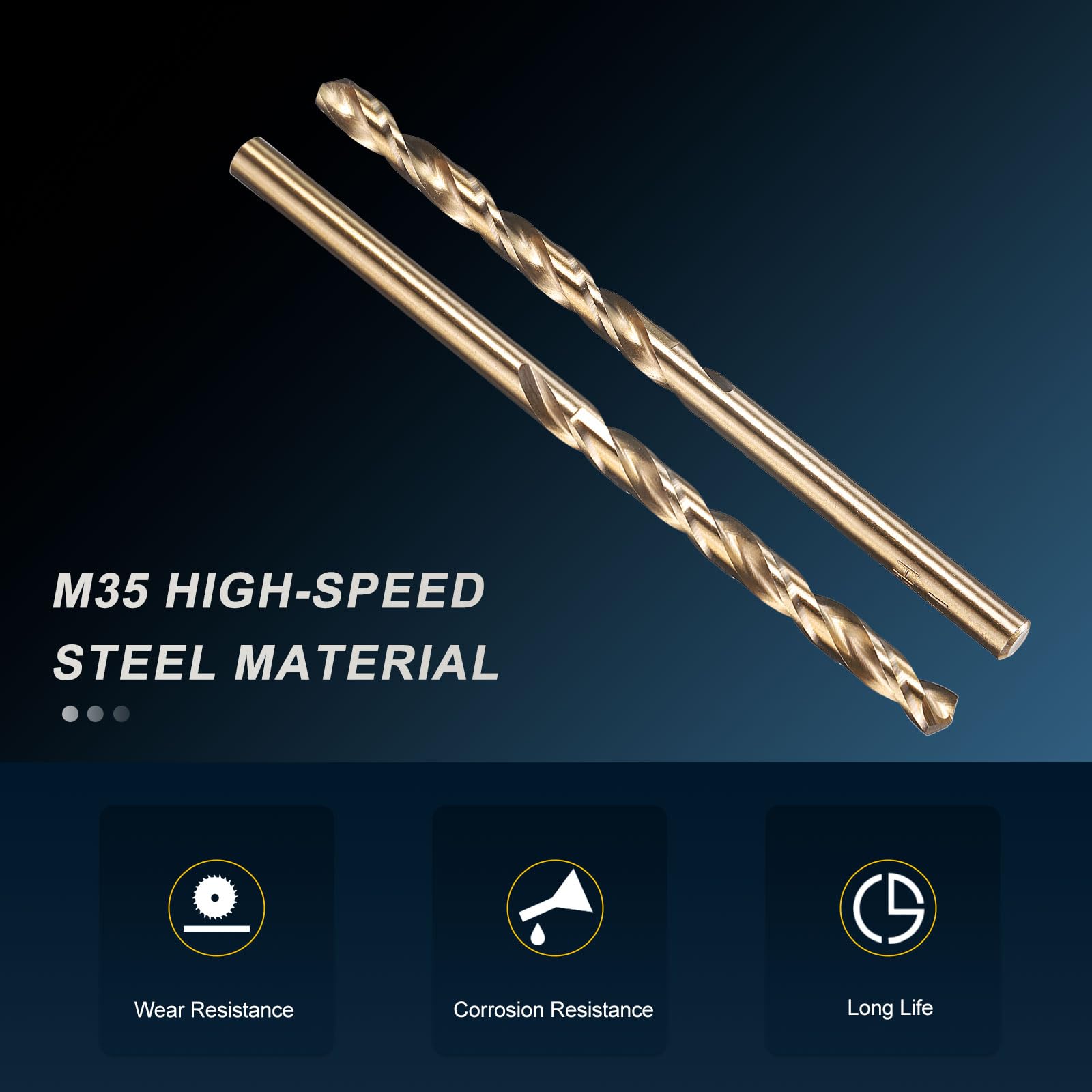 PATIKIL 4.4mm Drill Bit 11/64" - Image 3