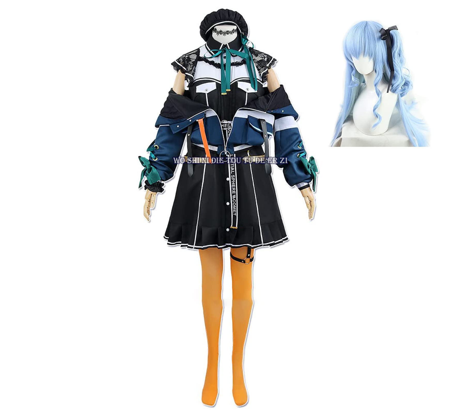 Amazon.co.jp: [KWAYA] 星街すいせい コスプレ衣装+ウィッグ/(靴別売り 
