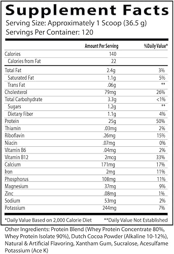 Miniatura 4 de Insane Labz Insane Whey, 100 % proteína de suero de leche muscular, perfil de amino BCAA, ganador de masa, reemplazo de comidas (chocolate, 120