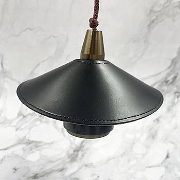 革ランプシェード Amazon.co.jp: レザーランプシェードカバー、レザーランタン