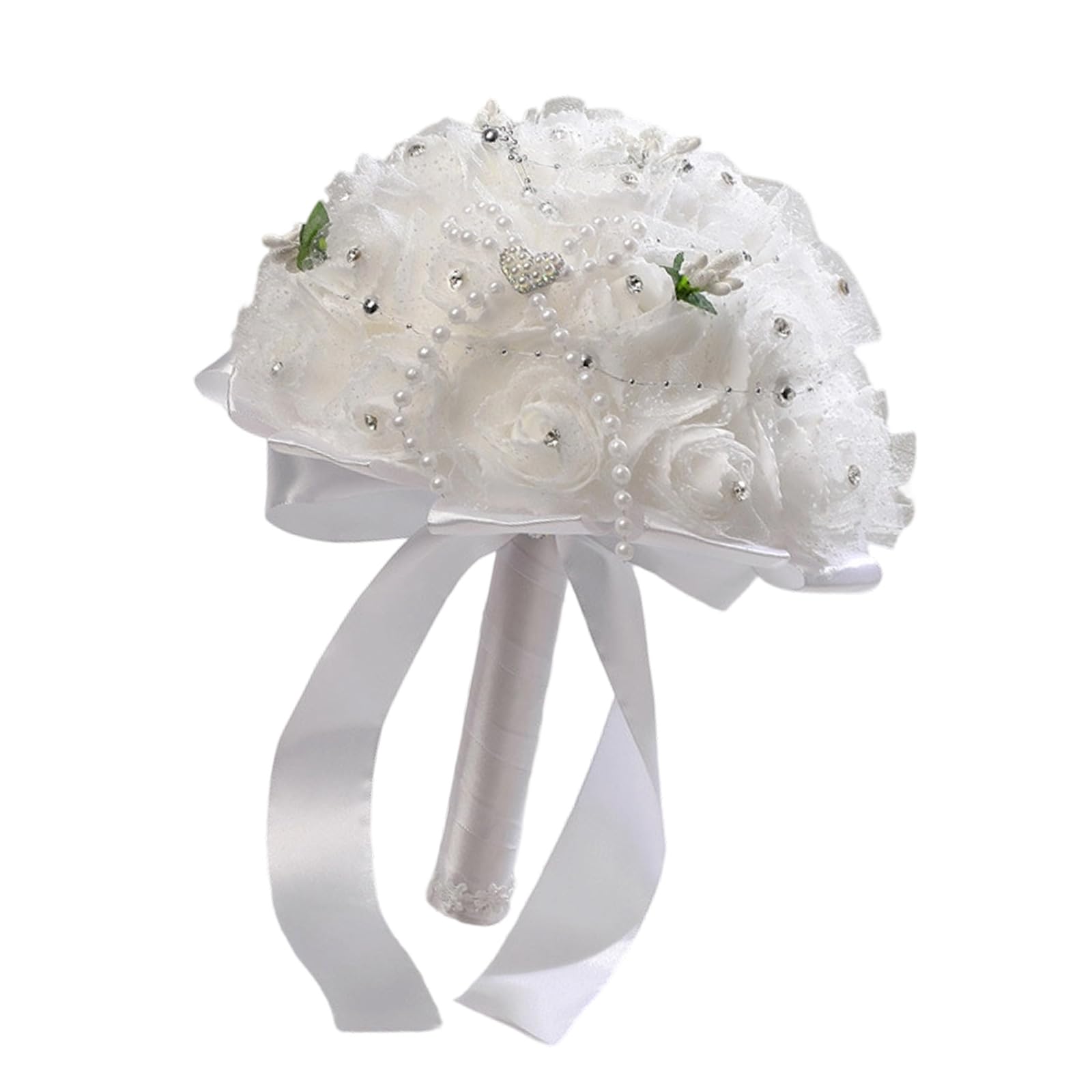 WLNEXT Bouquet Wedding Decoration Flowers Combo Rose Bouquet for Graceful Anniversary Celebration Elegant European Bridal Hand
