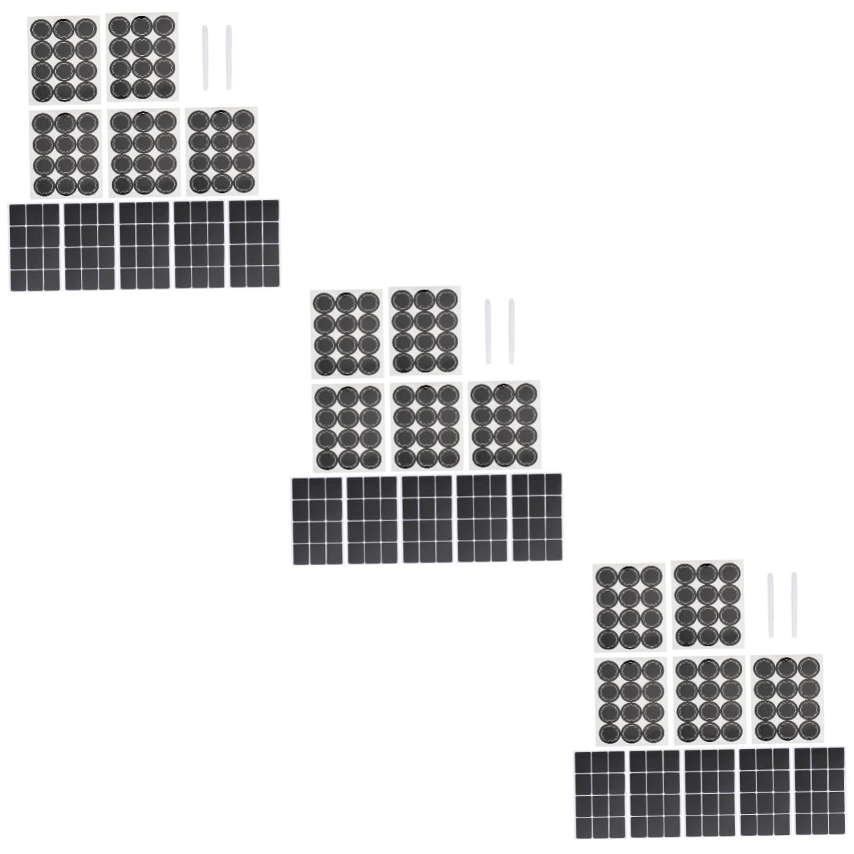 Gadpiparty 3 Set Di Decalcomanie Cancellabili Etichette Adesive Adesivi Per Etichette Materiale Didattico Adesivi Sigillanti Per Lavagna Materiale Per Lavagna