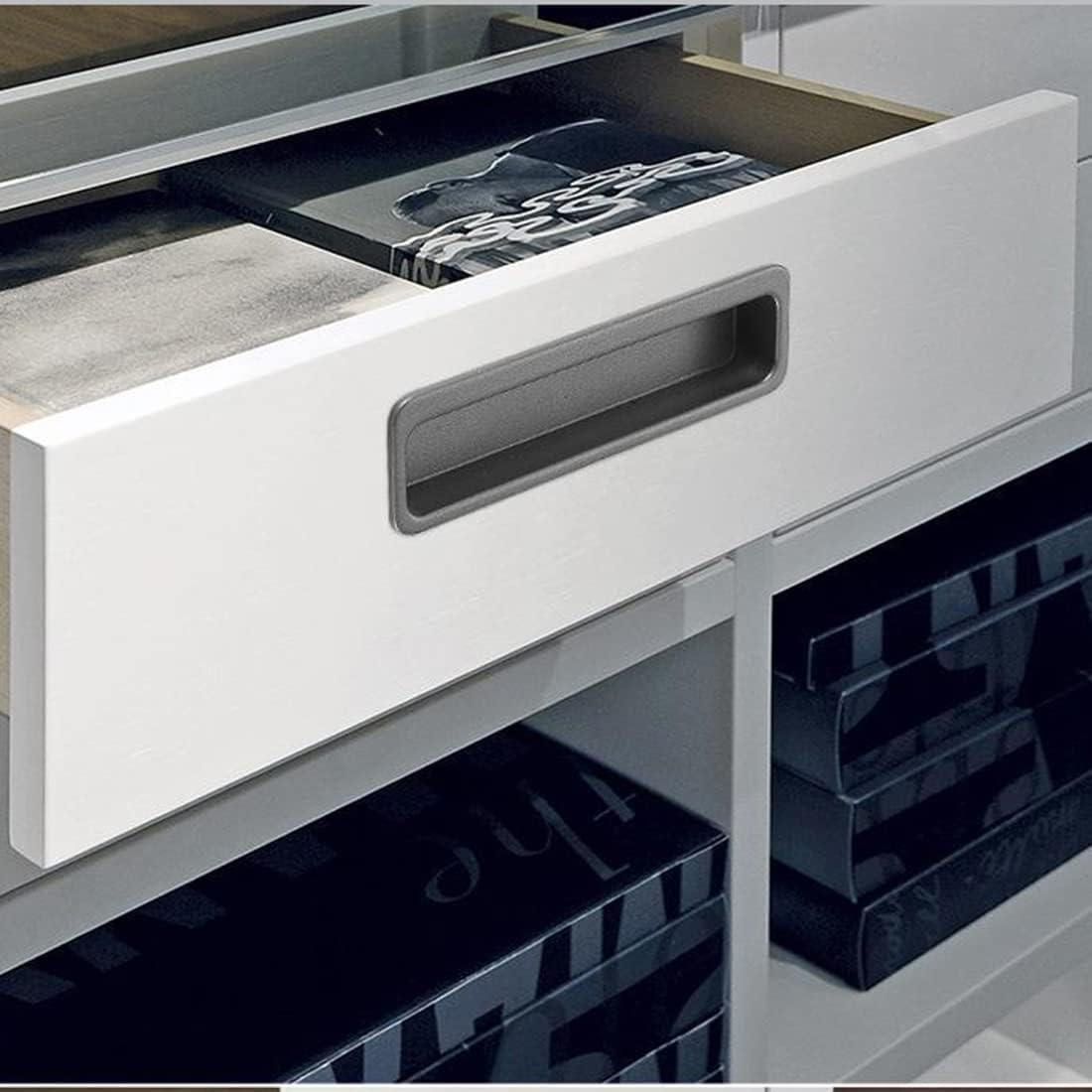 Maniglie Invisibili Per Porte Scorrevoli - Design Moderno In Alluminio - Foto 2