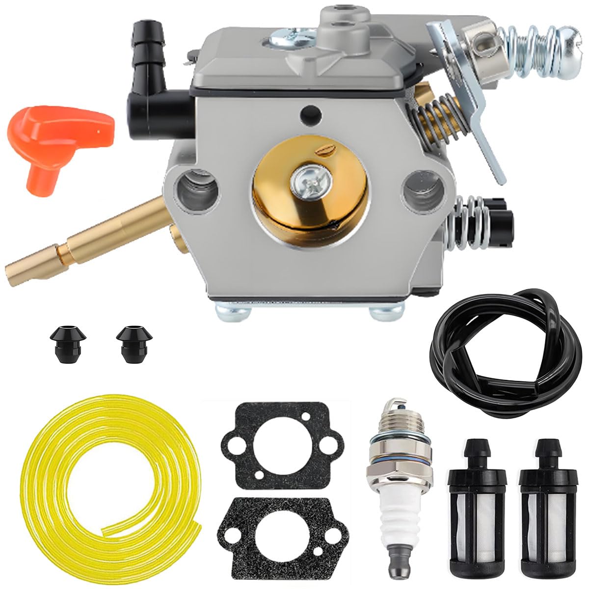 Carburateur FS66 pour Stihl FS86 FS48 FS52 FS56 FS62 FS81 FS106 FS66 Débroussailleuse BR400 Souffleur de Feuilles WT-45 WT-45-1 WT-45A WT-112-1 Pièces de Rechange 4126 120 0600