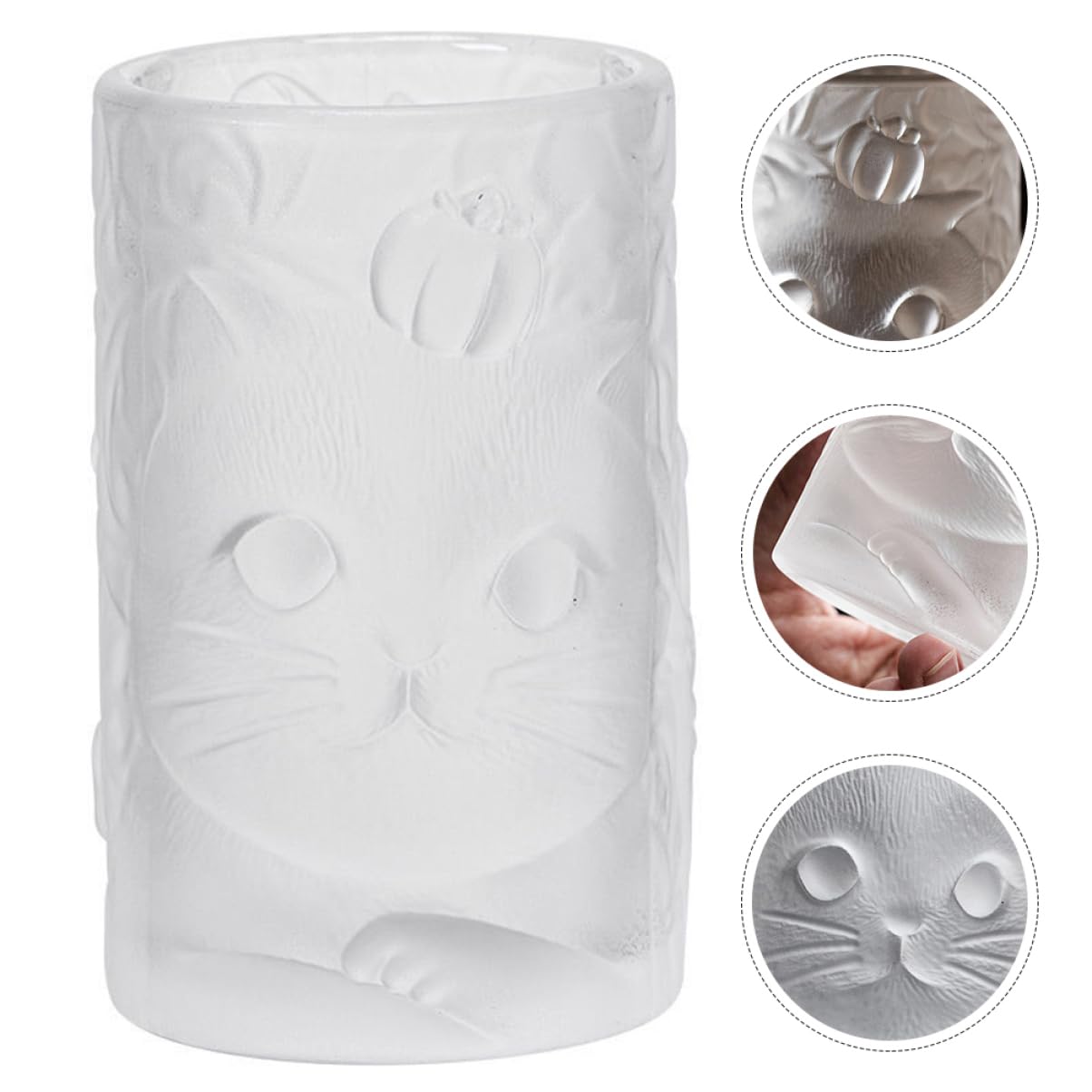 PRETYZOOM 5 Piezas Café exprés Margarita Vasos de Agua Clara Taza de café Decorativa té Fiesta Vasos de te Cat mug Vasos para Cafe Taza Cristal Copa de Vidrio Vaso de Jugo casero Transparent