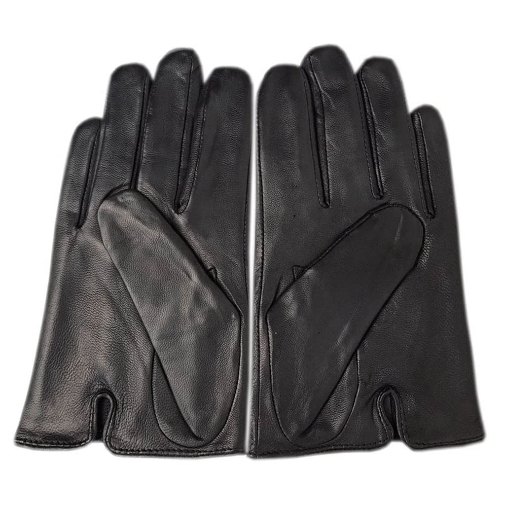 Guantes Negros de otoño e Invierno para Hombre para Conducir en Motocicleta, de Seda y