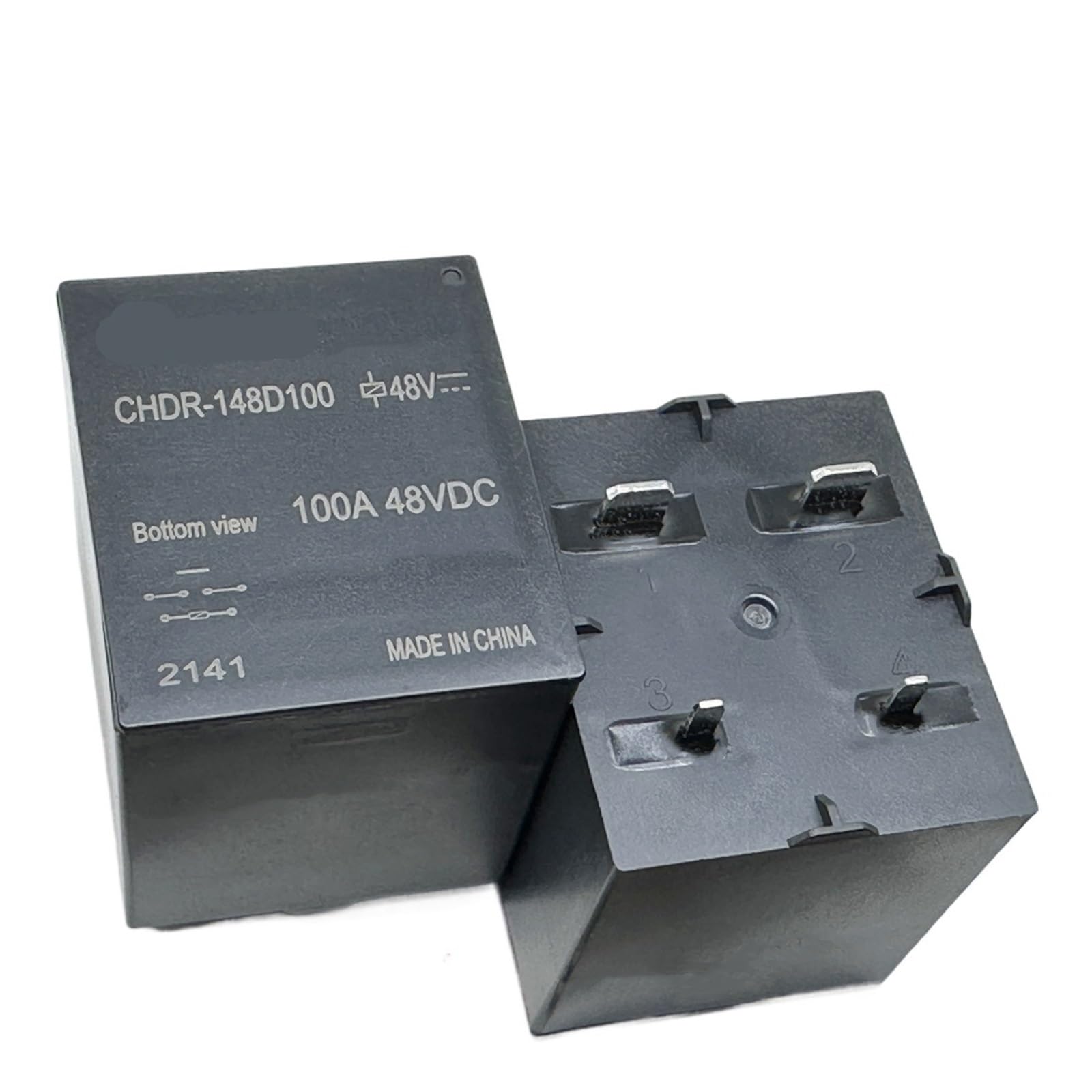 AARTERZZA 1pc CHDR-148D100 100A 48VDC Relay 4pins