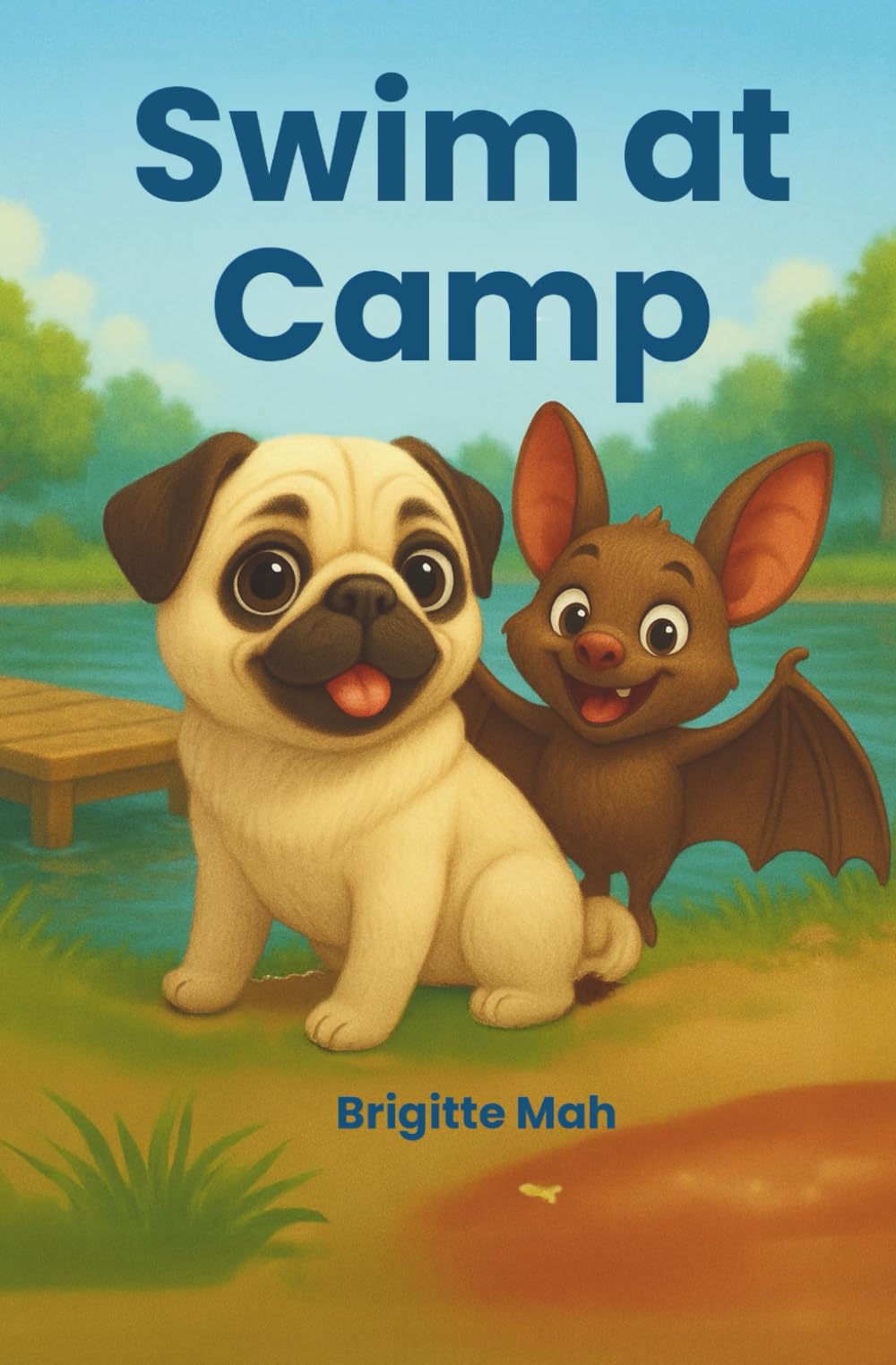 Swim At Camp: A Decodable Chapter Book That Kids Can Really Read; Ideal for Dyslexia or Struggling Readers; Age 6-9