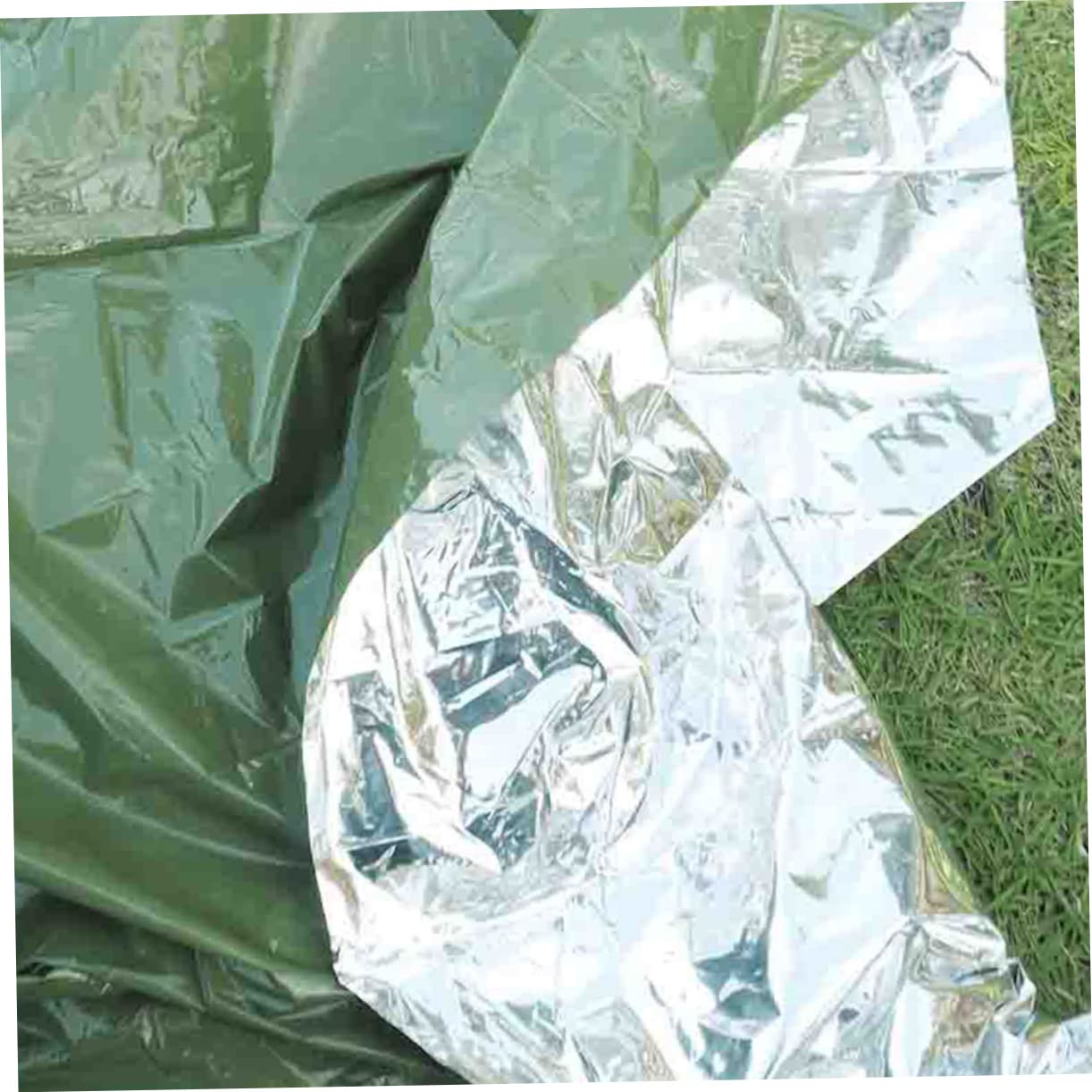 Cabilock 3pcs Emergency Rescuing Blanket Multi Use Thermal Survival Blankets for Outdoor Hiking Camping and Emergency Preparedness Lightweight