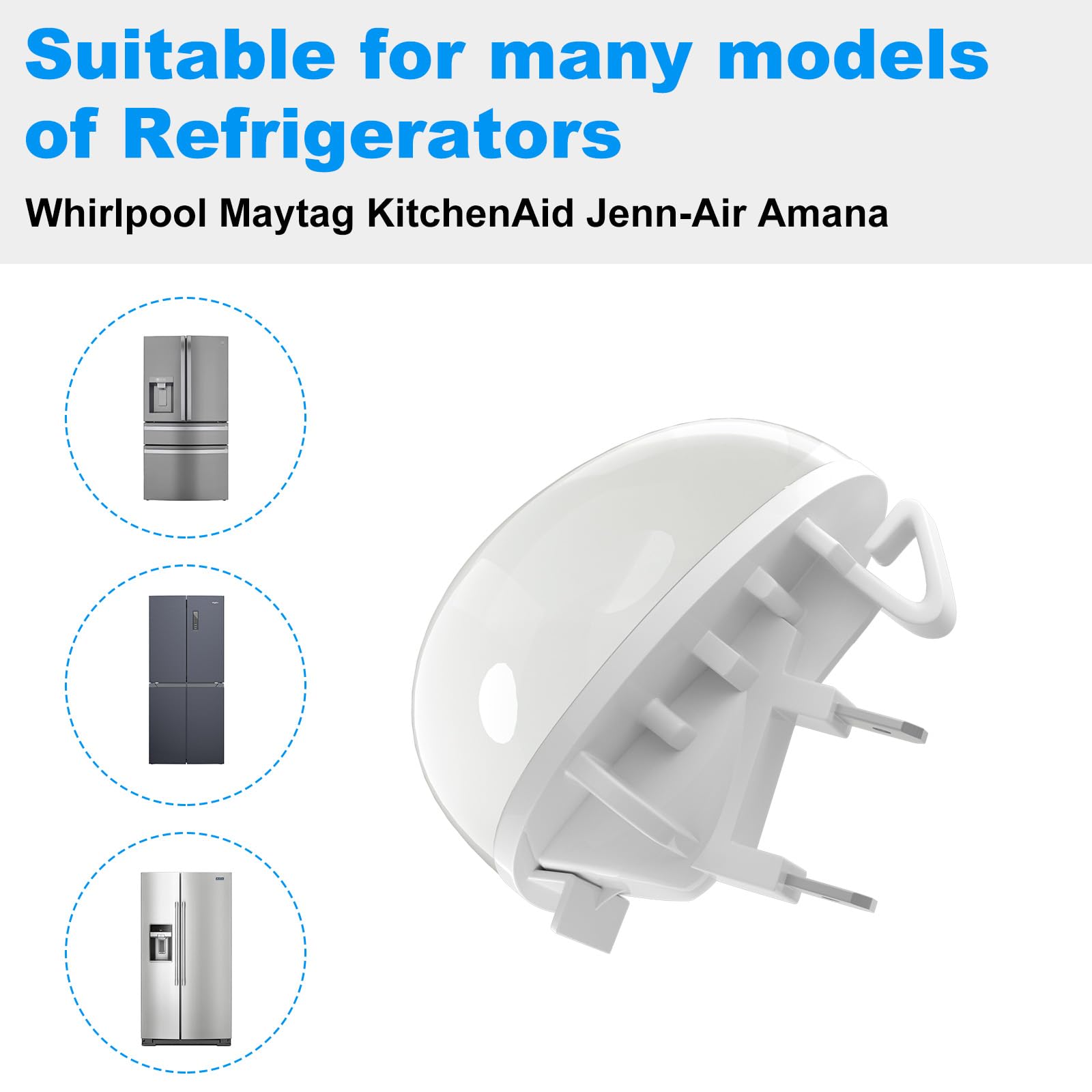 Kenmore Coldspot Light Bulb W11602886 Refrigerator LED Light Bulb -  Replacement For Whirlpool Kenmore Amana Whirlpool Refrigerator Light Bulb, image size:1600x1600