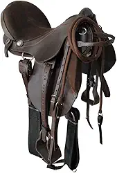 Sela Australiana Pista Coqueluxe Marcha Ouro Completa para montaria cavalo concurso de marcha competição couro legítimo