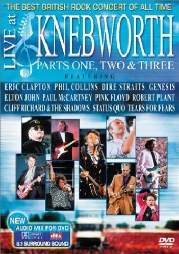Various Artists - Live at Knebworth 1990, Parts 1, 2, 3