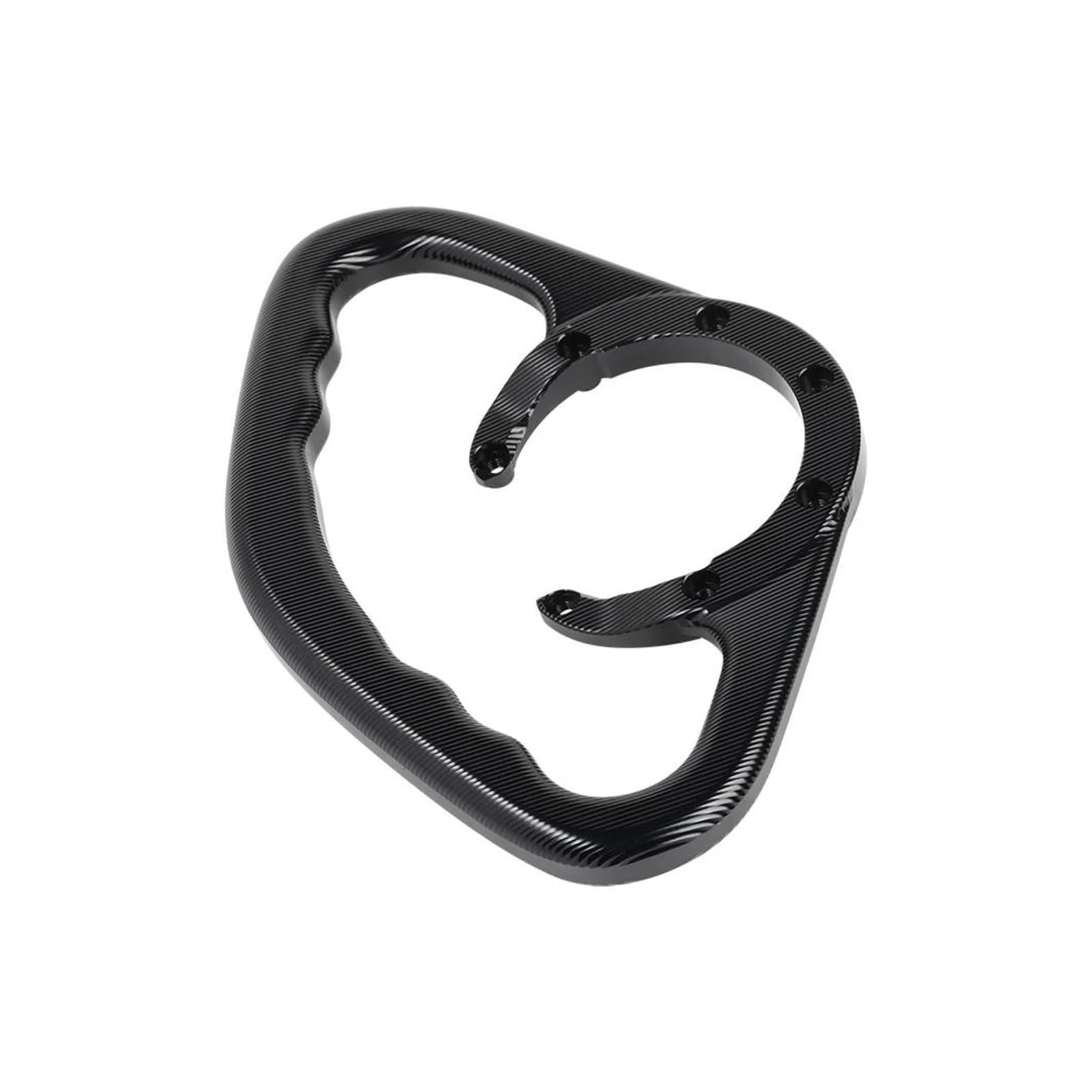 Asa Agarre Pasajero Motocicleta para Suzuki GSR 600 750 GSX-S 750 1000 F SV 650 A GW250 DL650 XT DL 1000 Reposabrazos Tanque Combustible Motocicleta Empuñadura Trasera Pasajero(Negro)