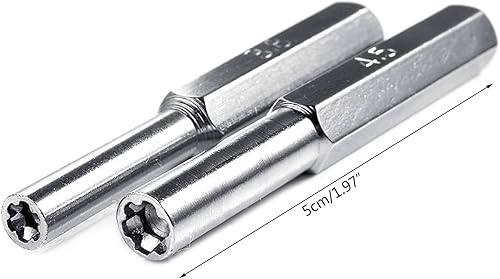 Miniatura 3 de Destornillador de seguridad Bit 0.150 in & 0.177 in Destornillador de seguridad Juego Bits para NES SNES N64 Game Boy & Inoxidable 0.150 in Gamebit