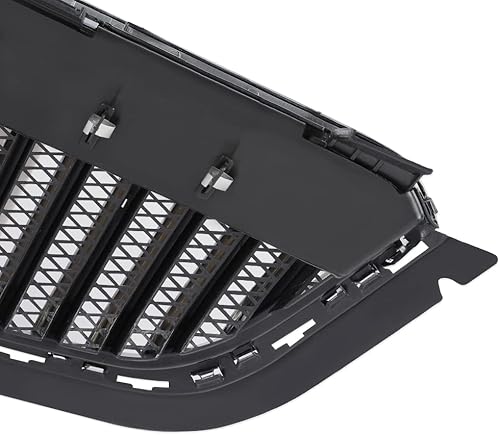 Miniatura 6 de CHEDA Parachoques delantero radiador brillante rejilla parrilla compatible con Buick Envision 2015 2016 2017