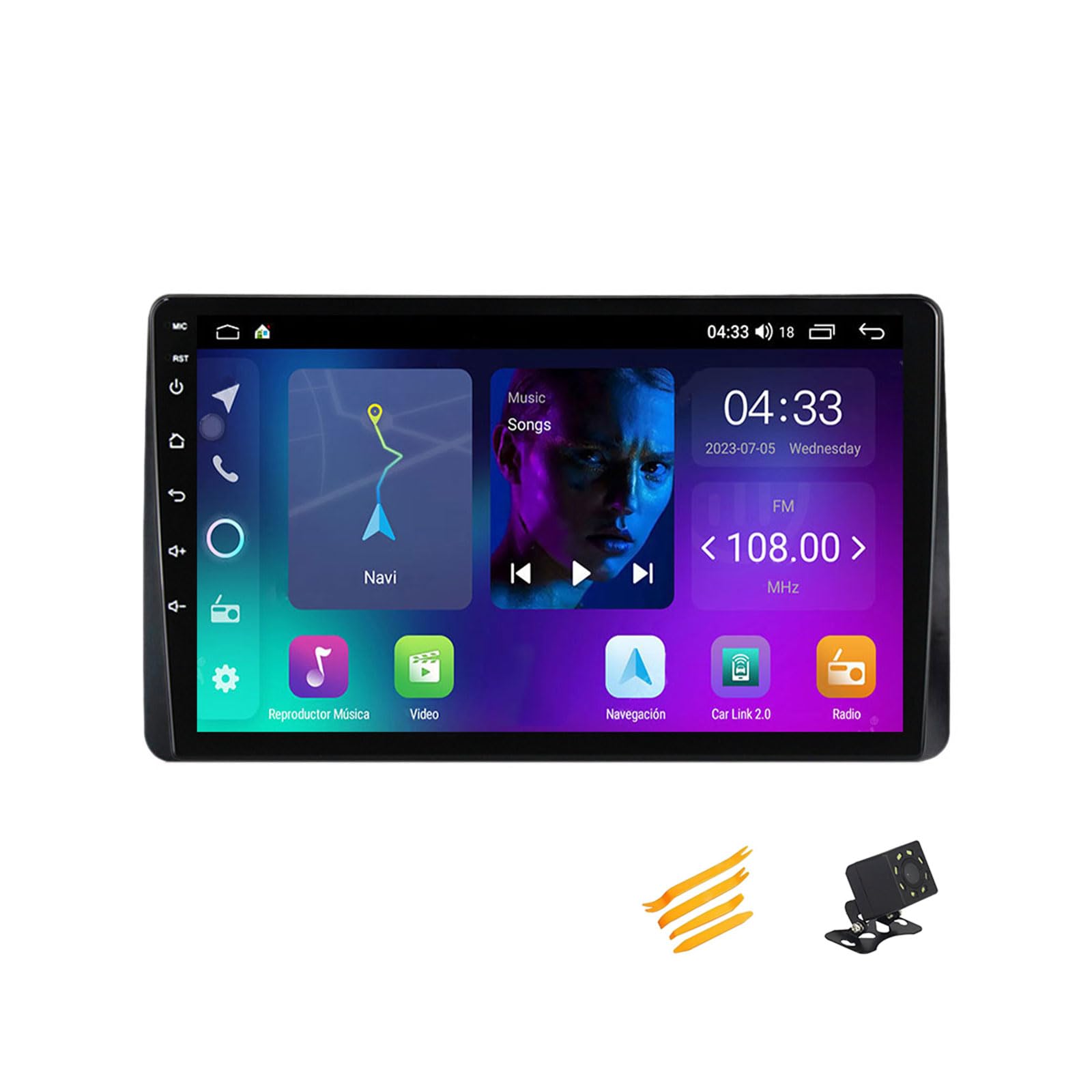 Autoradio Renault Duster Arkana pour voyager en musique avec l'écran partagé CarPlay